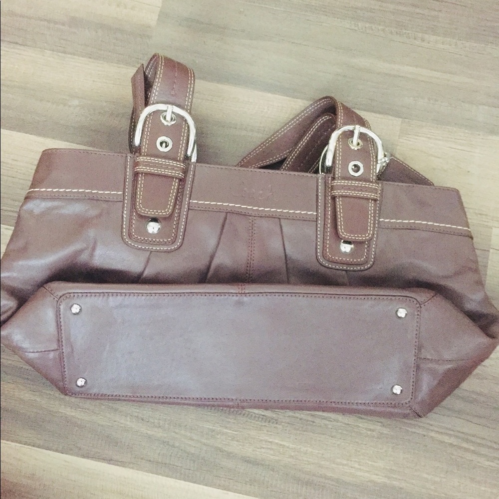 Coach brown handbag - Picture 7 of 7
